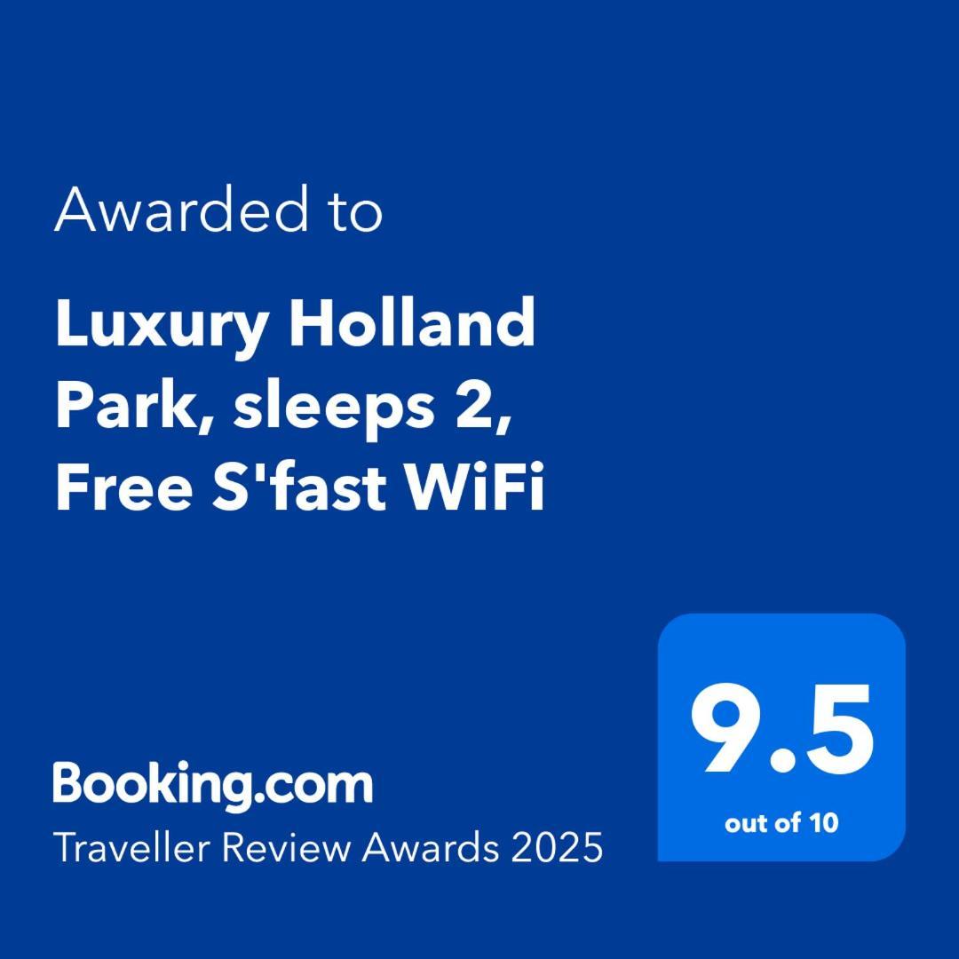 Luxury Holland Park, Sleeps 2, Free S'Fast Wifi Apartment London Exterior photo